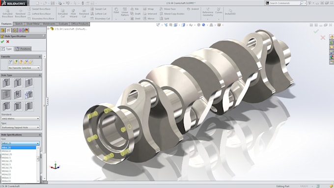Design 2d and 3d models with solidworks or catia by Redragon06 | Fiverr
