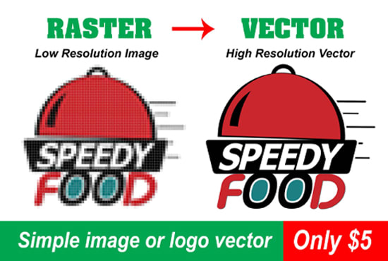 vectorise, vector tracing, image to vector in 3 hours