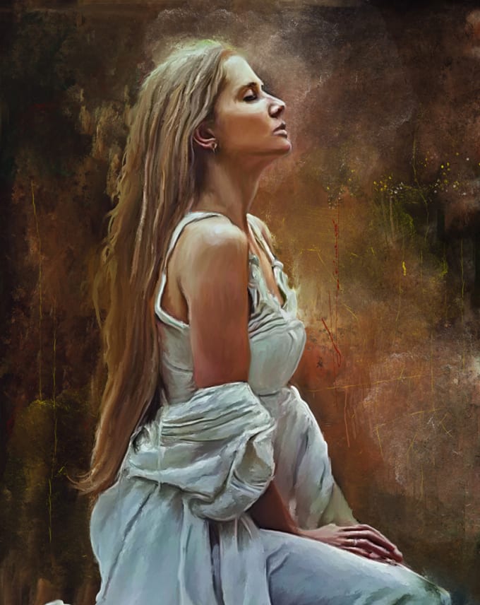 draw digital oil paintings based on your photos