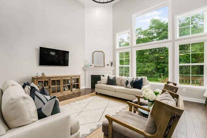 edit real estate photo flambient hdr or single exposure