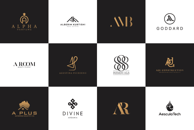 Design a modern unique minimalist logo with elegance by Dilini9496 | Fiverr