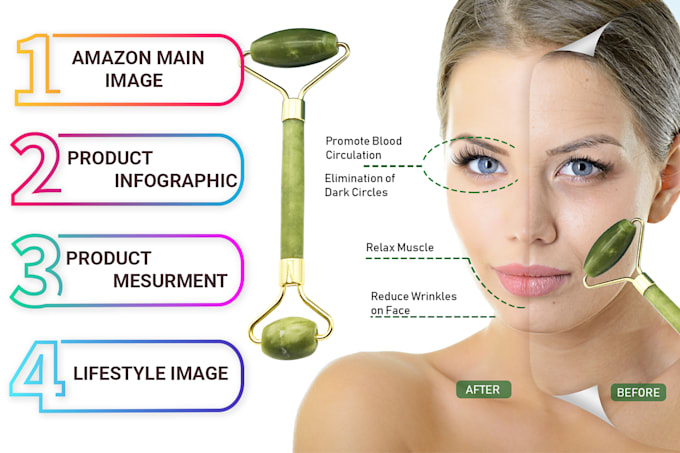 design amazon product listing images, product photography editing