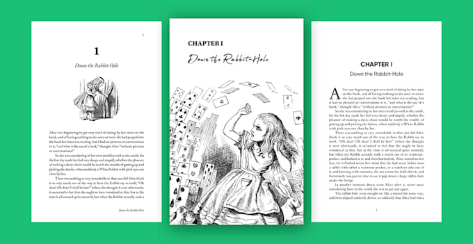 do layout design, typesetting and book formatting for amazon kdp