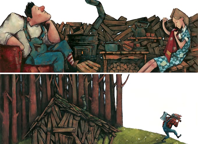 draw illustrations for childrens book