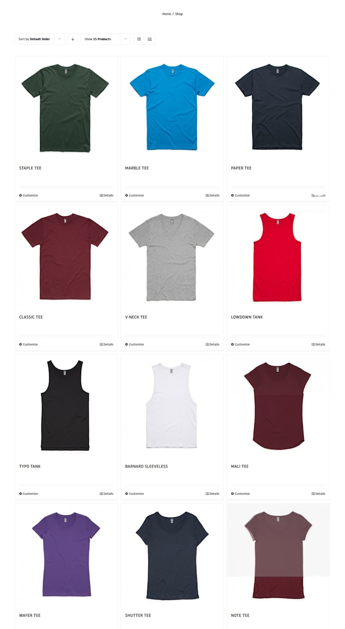 create wordpress woocommerce website