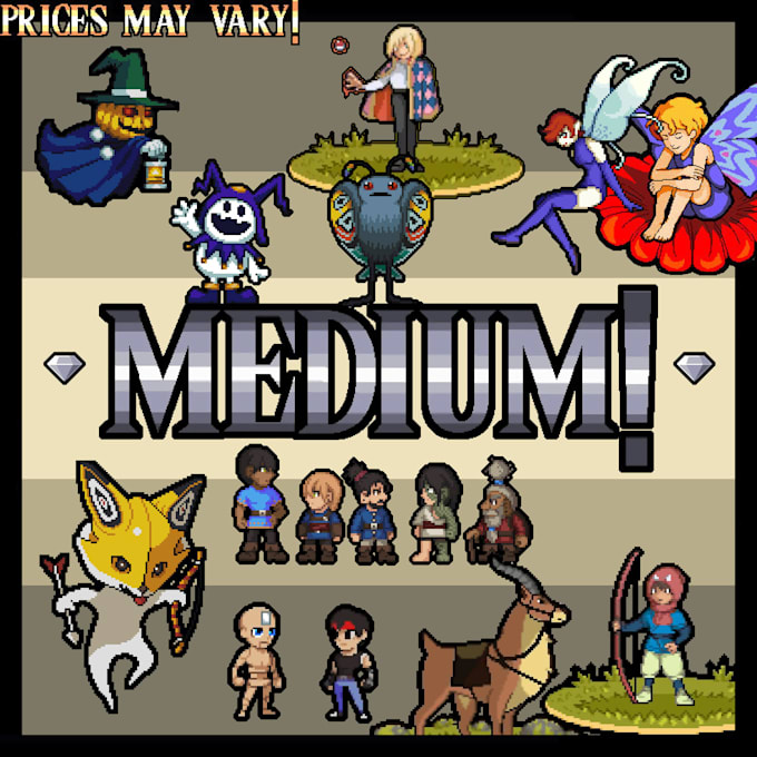 do any pixel art you want