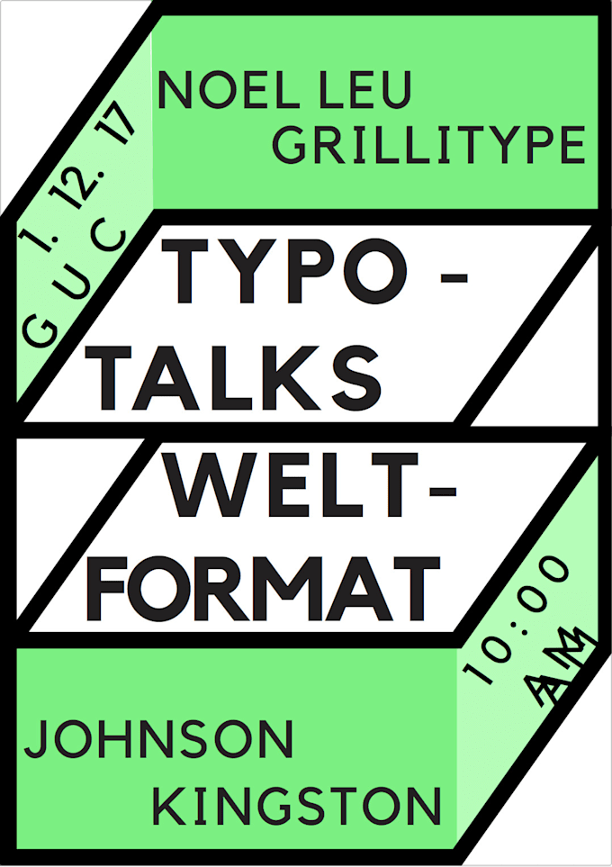 design an announcement poster