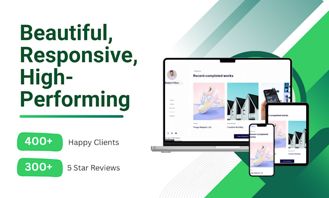 create a wordpress portfolio website for creatives using SEO optimized elementor