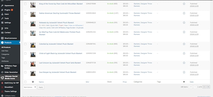 upload add your products and describe on ecommerce store