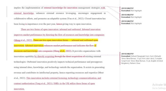 proofread your manuscript, screenplay, thesis, or journal article