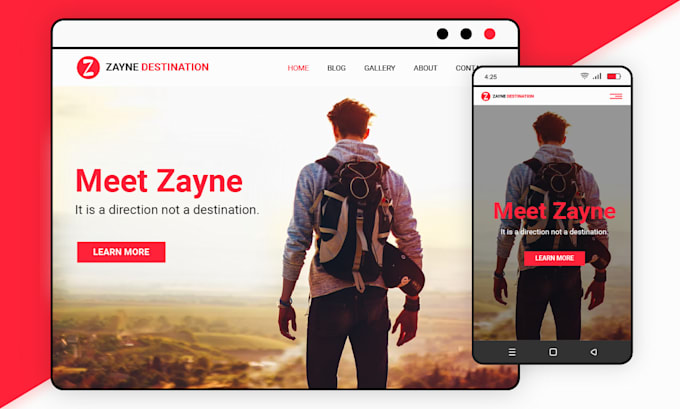 design a modern landing page, squeeze page, or sales funnel