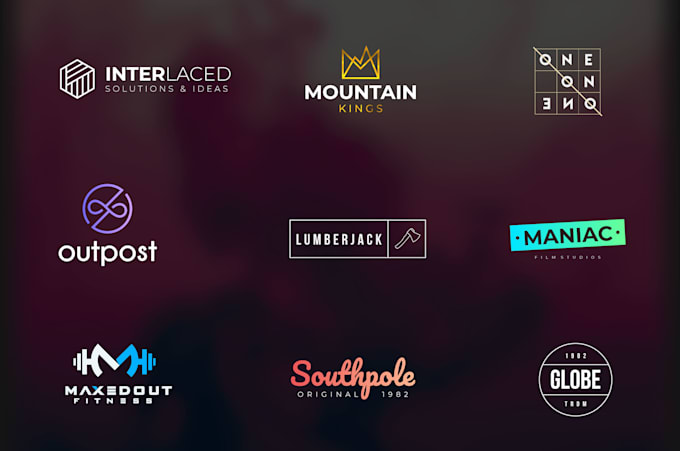 design a modern minimalist logo for your brand or business