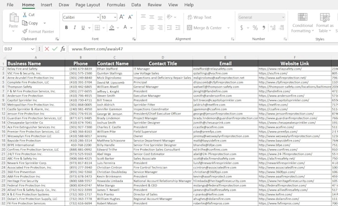 build cold calling and cold emailing lists for business marketing
