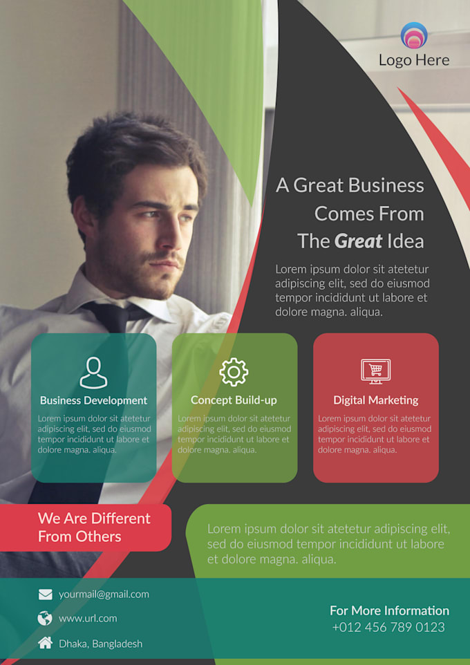 Design creative unique flyers and posters by Naim_al_khalid Fiverr