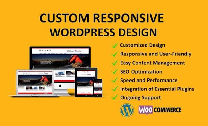 revamp or design responsive wordpress website in 24 hours