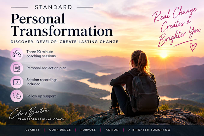 be your personal transformation coach