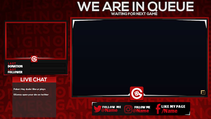 twitch overlay twitch overlay