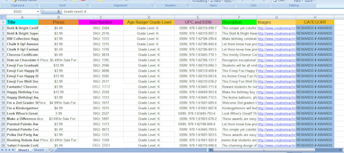 do product list data scrape ebay amazon ali express etsy etc