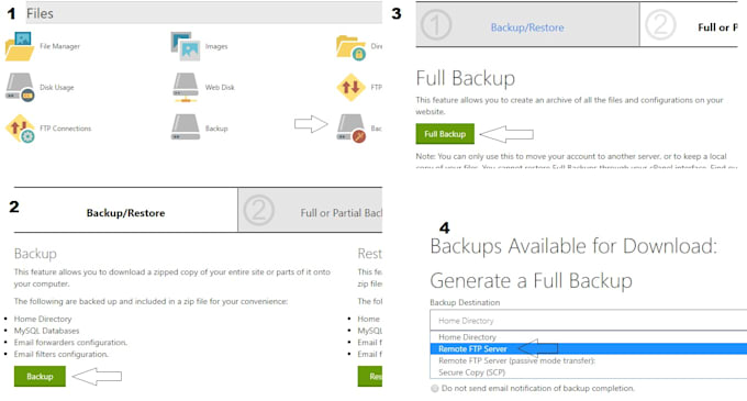 migrate your cpanel server to new server