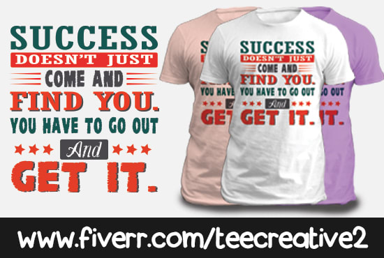 create trendy typography t shirts design within 24hrs
