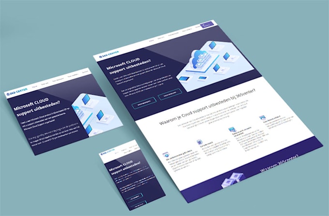 create full wordpress website