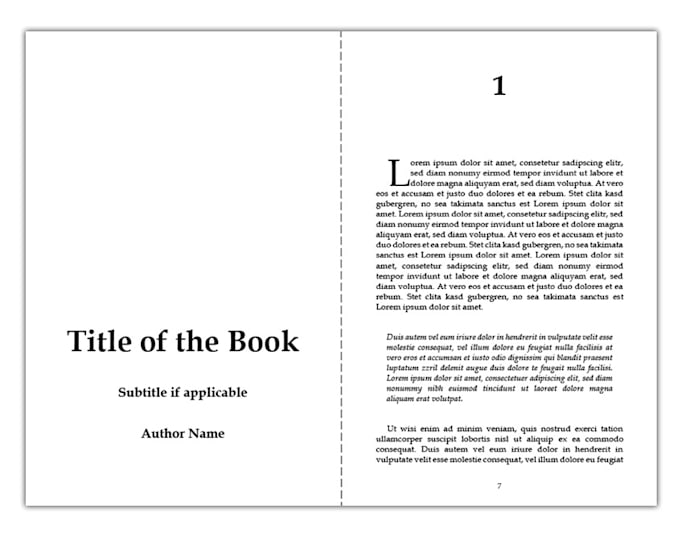 Format your book, giving it an exceptional look by Kingsleyandrew1 Fiverr