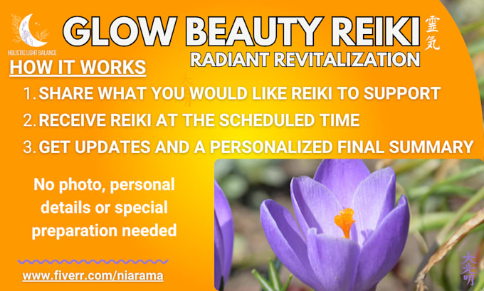 do distance beauty reiki for relaxation and inner radiance