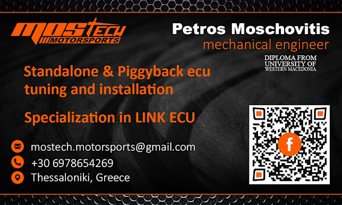 design your business contact card