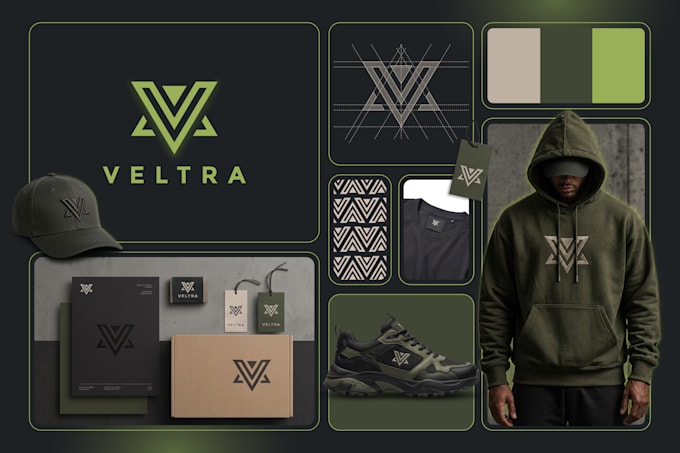 design your brand style guide and branding kit
