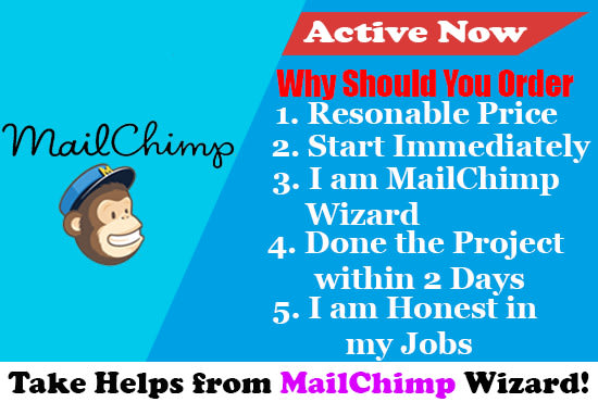 create mailchimp autoresponder, campaigns and web forms