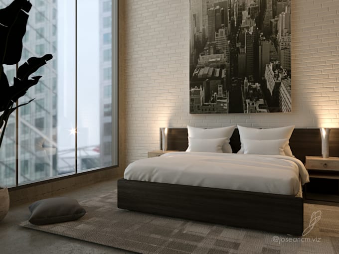 do a photorealistic visualization for interior or exterior