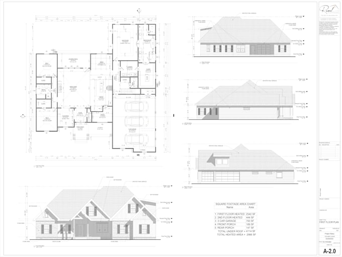 make architectural drawing in autocad and revit