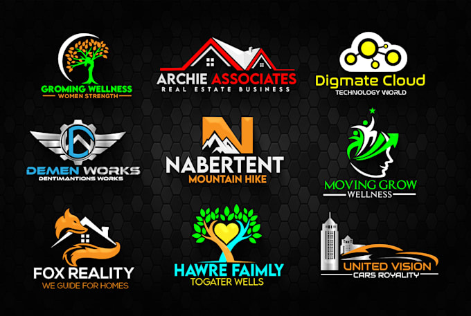 do modern creative and unique business logo design