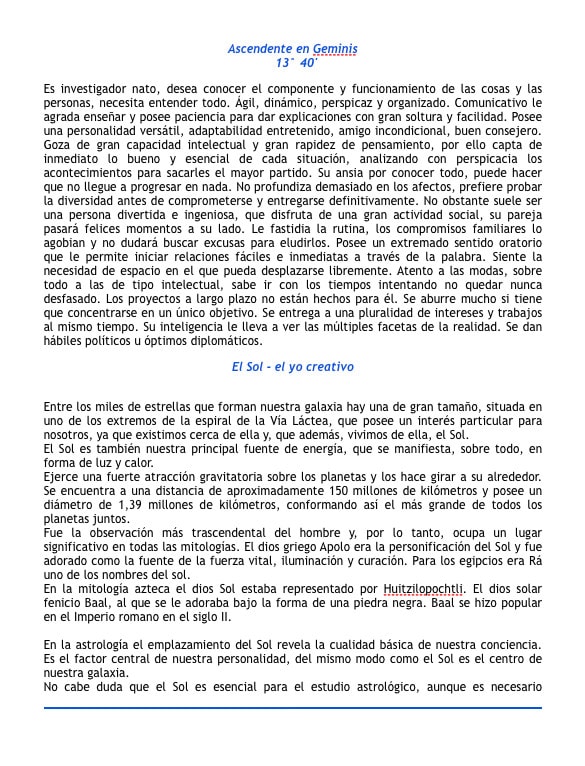 interpretar tu Carta Astral