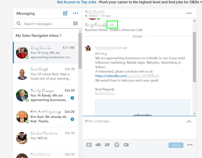 be your linkedin outreach campaign manager, b2b ads marketing expert