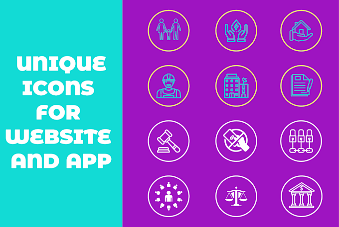 design flat icon for your web, mobile app and product