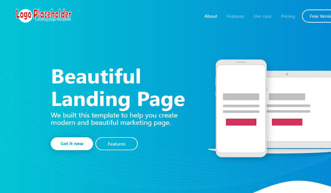 design and develop single page website