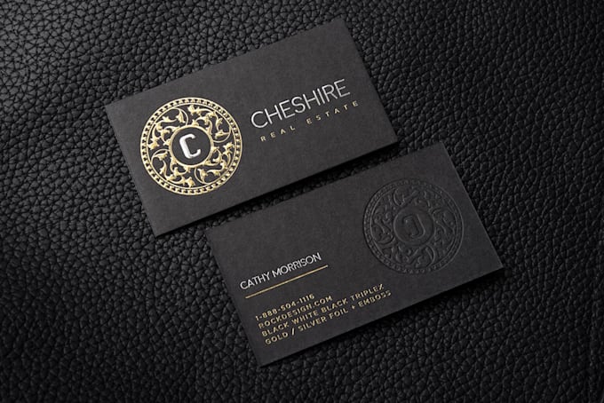 design luxury  business card for you