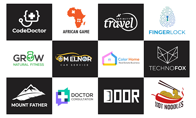 do minimal unique letter mark tech brand logo design