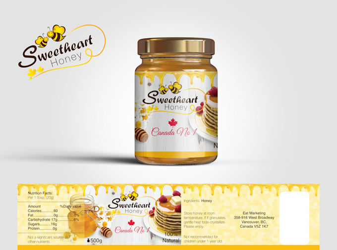 create eye catching design for your product packaging