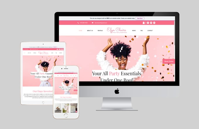 do wix website design, redesign wix website, and create wix online store