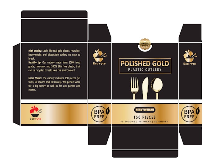do premium product packaging and label design