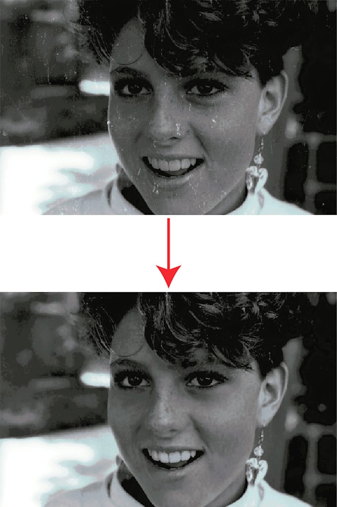 Clean up old photos in 24 hrs by Propgirl Fiverr