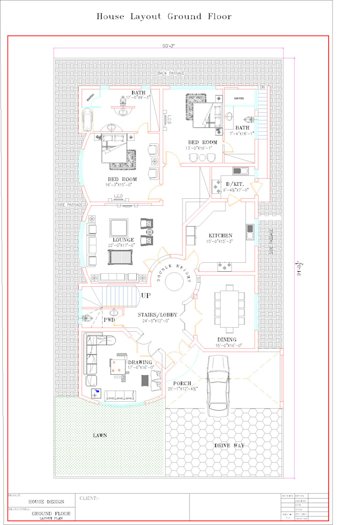 provide services to make 2d autocad drawing and layouts