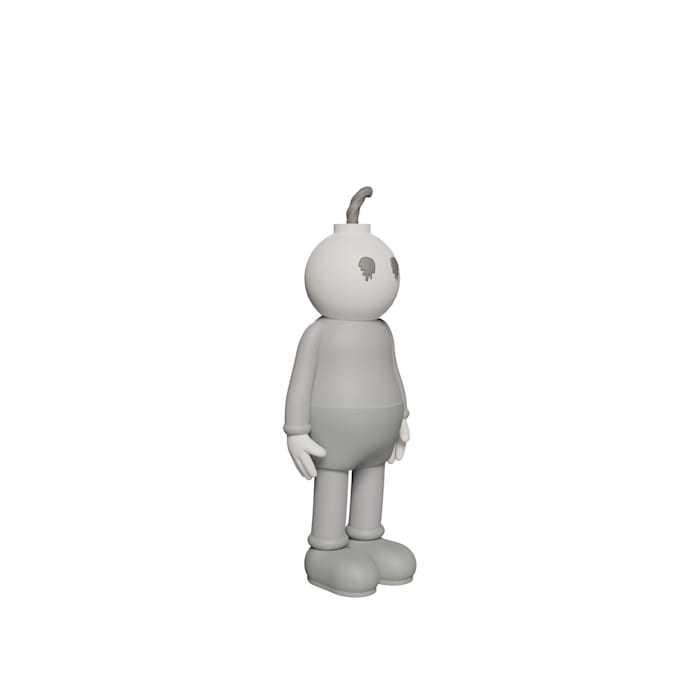 model a character in 3d