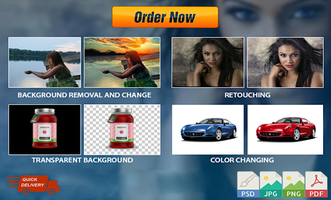 do any photoshop edit, graphic design, manipulation, retouch
