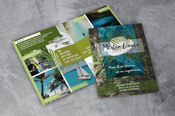 design exclusive flyer, brochure, and poster