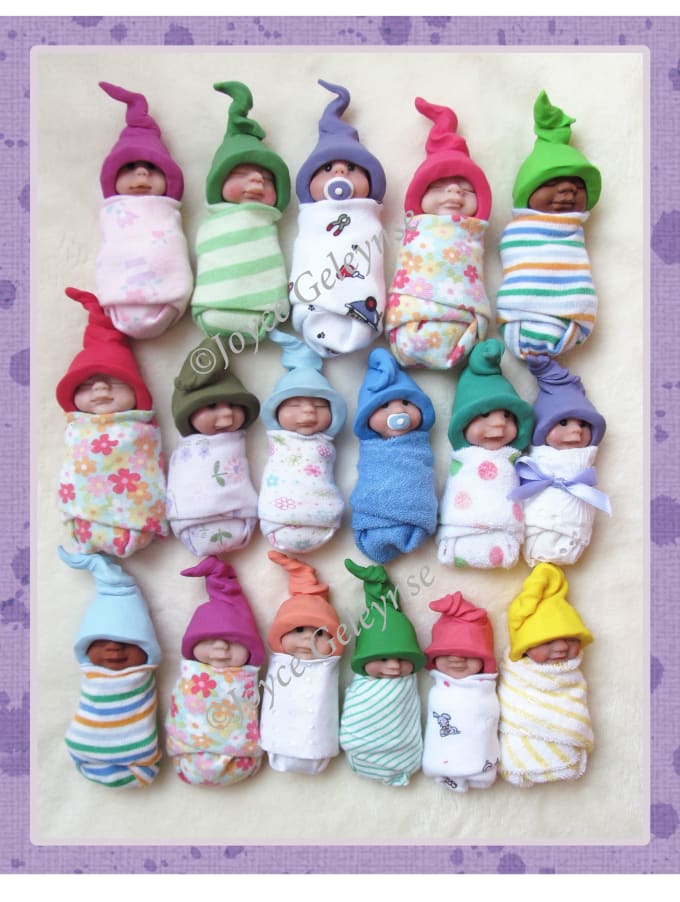 Email You A Pdf Tutorial On How To Make A Polymer Clay Baby By Joysart Fiverr