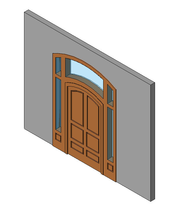draw furniture, doors, windows, stairs 3d