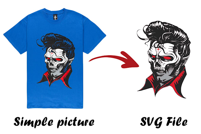 transform your picture to an svg file